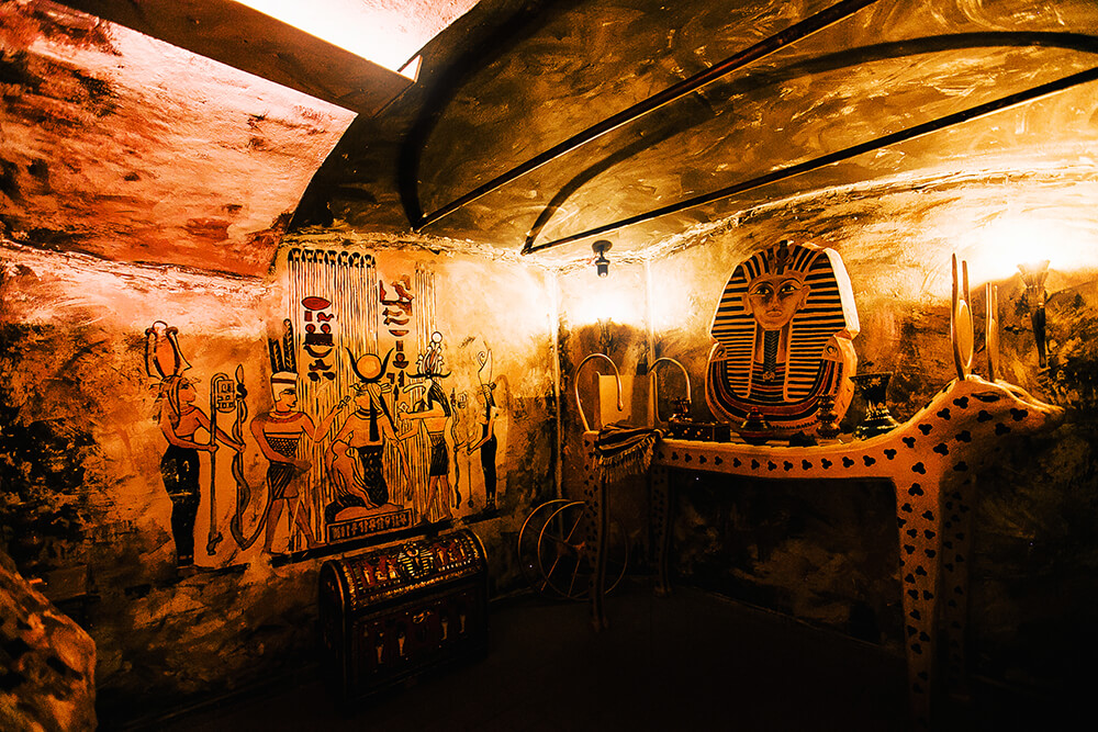 Escapegame Leipzig bietet unter anderem „Die Rache des Tutanchamun“ als Spiel für den Betriebsausflug.