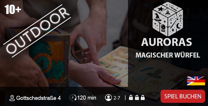 Auroras Magischer Würfel – Escape Room Leipzig mit bunten Lichtern und Rätseln
