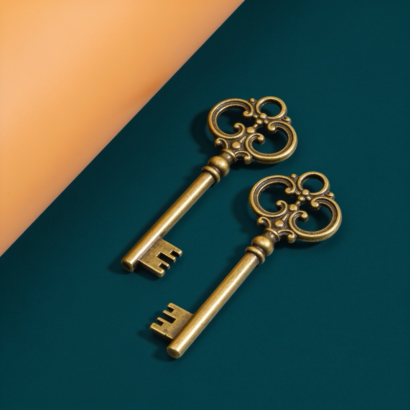 Rabatt aufs zweite Spiel: zwei goldene Schlüssel für zwei Escape Rooms